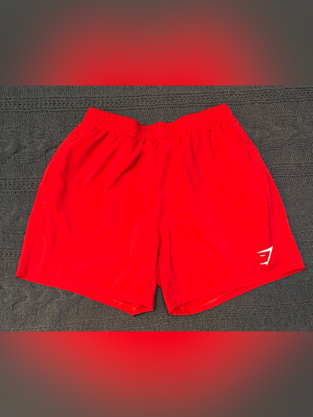 Gymshark Red Women's Shorts (Small, Red)